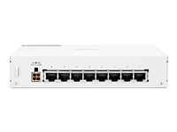 HPE Aruba Instant On 1430 8G Class4 PoE 64W Switch - Commutateur - non géré - 8 x 10/100/1000 (PoE Class 4) - de bureau, Montable sur rack, fixation murale - PoE (64 W) - BTO R8R46A#ABB