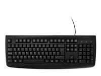 Kensington Pro Fit Washable - Clavier - lavable - USB - noir K64407WW