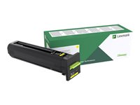 Lexmark - À rendement élevé - jaune - original - cartouche de toner LCCP, LRP - pour Lexmark CX860de, CX860dte, CX860dtfe 82K2UY0