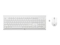 HP C2710 Combo - Ensemble clavier et souris - sans fil - 2.4 GHz - Anglais - pour Pavilion 24, 27, 590, 595, TP01 M7P30AA#ABB