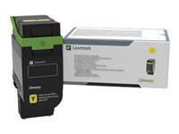 Lexmark - Jaune - original - boîte - cartouche de toner LCCP 75M0H40