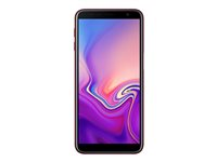 Samsung Galaxy J6+ - 4G smartphone - double SIM - RAM 3 Go / Mémoire interne 32 Go - microSD slot - Écran LCD - 6" - 1480 x 720 pixels - 2x caméras arrière 13 MP, 5 MP - front camera 8 MP - rouge SM-J610FZRNXEF