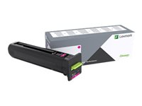 Lexmark - À rendement extrêmement élevé - magenta - original - cartouche de toner LCCP - pour Lexmark CX825de, CX825dte, CX825dtfe 82K0X30