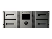 HPE StoreEver MSL4048 - Bibliothèque de bandes - logements : 48 - Aucun lecteur de bande - nombre maximum de lecteurs : 4 - rack-montable - 4U - lecteur de codes barres, chiffrement - pour ProLiant DL120 G7, DL120 G7 Base, DL120 G7 Entry, DL120 G7 Performance AK381A