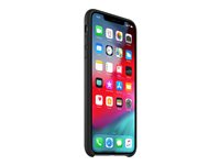 Apple - Coque de protection pour téléphone portable - cuir - noir - pour iPhone XS Max MRWT2ZM/A