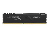 HyperX FURY - DDR4 - module - 4 Go - DIMM 288 broches - 3200 MHz / PC4-25600 - CL16 - 1.35 V - mémoire sans tampon - non ECC - noir HX432C16FB3/4