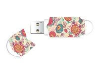 Integral Xpression Floral - Clé USB - 64 Go - USB 2.0 INFD64GBXPRFLORAL