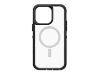 OtterBox Defender Series XT - ProPack Packaging - coque de protection pour téléphone portable - robuste - compatibilité avec MagSafe - polycarbonate, caoutchouc synthétique, 50 % de plastique recyclé - cristal noir - pour Apple iPhone 14 Pro Max 77-90157