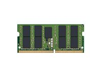 Kingston - DDR4 - module - 32 Go - SO DIMM 260 broches - 3200 MHz / PC4-25600 - CL22 - 1.2 V - mémoire sans tampon - ECC - pour HP ZBook Fury 15 G8 Mobile Workstation, 17 G8 Mobile Workstation KTH-PN432E/32G