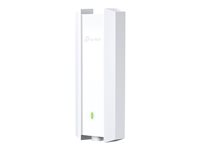 TP-Link Omada EAP650-Outdoor V1 - Borne d'accès sans fil - Wi-Fi 6 - 2.4 GHz, 5 GHz - géré par le Cloud - montage sur mur/sur poteau EAP650-OUTDOOR