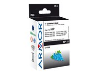 Armor - 30 ml - cyan - compatible - cartouche d'encre (alternative pour : HP 11) - pour HP Business Inkjet 1200, 2300, 2800; DesignJet 110, 70; Officejet 91XX; Officejet Pro K850 K20246