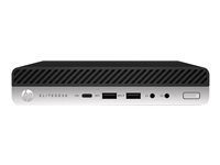 HP EliteDesk 800 G5 - mini bureau - Core i7 8700 3.2 GHz - vPro - 16 Go - SSD 512 Go - Français 8DZ10EA#ABF