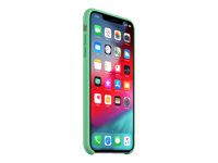 Apple Smart - Coque de protection pour téléphone portable - silicone - menthe verte - pour iPhone XS Max MVF82ZM/A