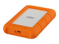 LaCie Rugged USB-C STFR5000800 - Disque dur - 5 To - externe (portable) - USB 3.1 Gen 1 (USB-C connecteur) - avec 2 ans Rescue Data Recovery Service Plan STFR5000800