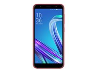 ASUS ZenFone Max M1 (ZB555KL) - 4G smartphone - double SIM - RAM 3 Go / Mémoire interne 32 Go - microSD slot - Écran LCD - 5.45" - 1440 x 720 pixels - 2x caméras arrière 13 MP, 8 MP - front camera 8 MP - Rouge rubis 90AX00P4-M01960