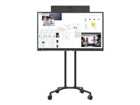 NEC All-in-One Mobile Huddle Solution - Kit de vidéo-conférence (barre son, écran LED) - avec NEC MultiSync C501, Active Collaboration Soundbar SP-ASCM, Trolley PD03 Tipster 40001343