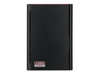 BUFFALO LinkStation 520D - Serveur NAS - 2 Baies - 8 To - SATA 3Gb/s - HDD 4 To x 2 - RAID 0, 1, JBOD - RAM 256 Mo - Gigabit Ethernet LS520D0802-EU