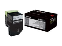 Lexmark 800H1 - À rendement élevé - noir - original - cartouche de toner LCCP - pour Lexmark CX410de, CX410de DSV EG, CX410dte, CX410e, CX410e Gov S36 80C0H10