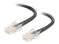 C2G Cat5e Non-Booted Unshielded (UTP) Network Crossover Patch Cable - Câble inverseur - RJ-45 (M) pour RJ-45 (M) - 1.5 m - UTP - CAT 5e - bloqué, uniboot - noir 83316